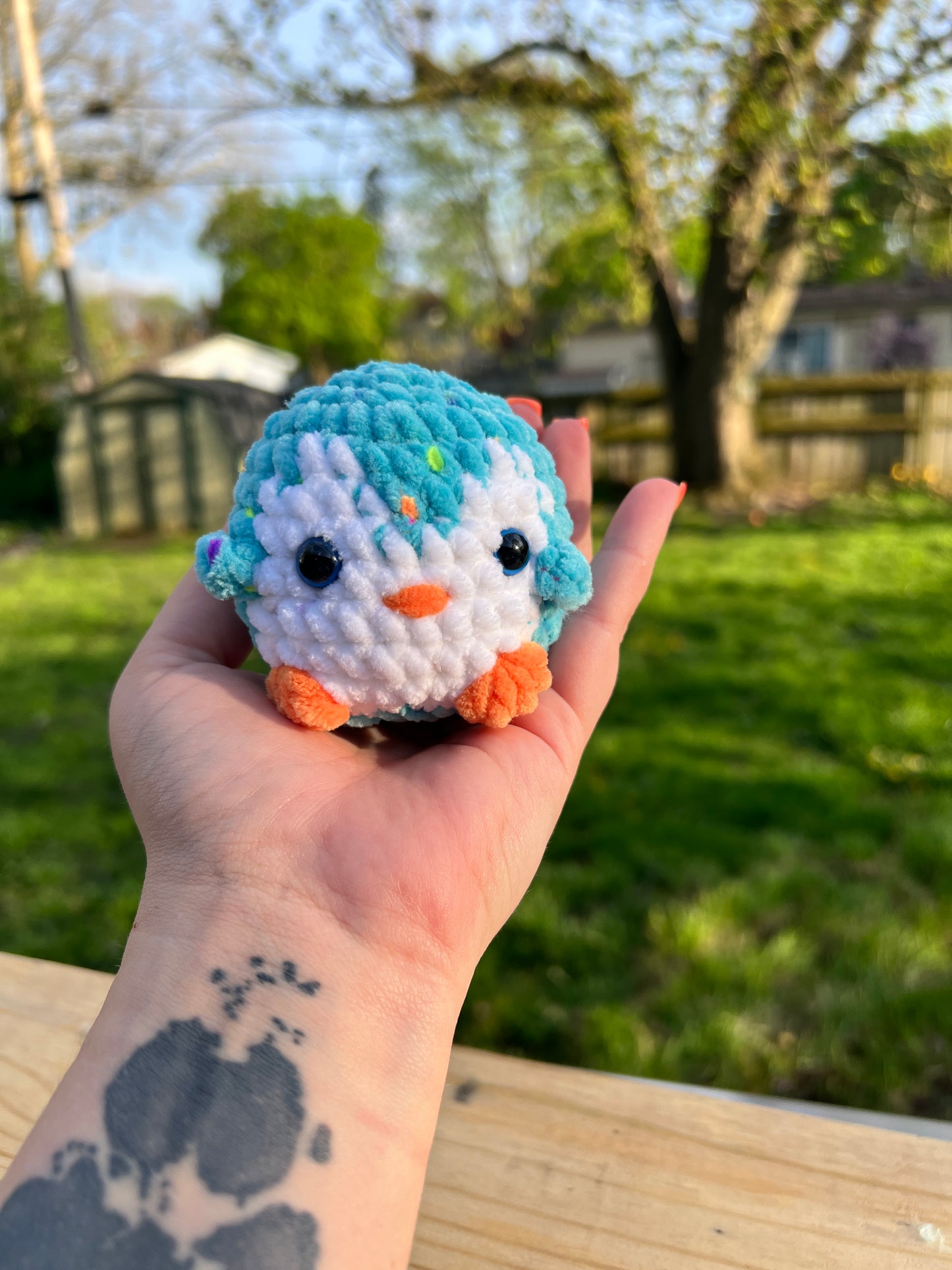 Mini Crochet Penguins