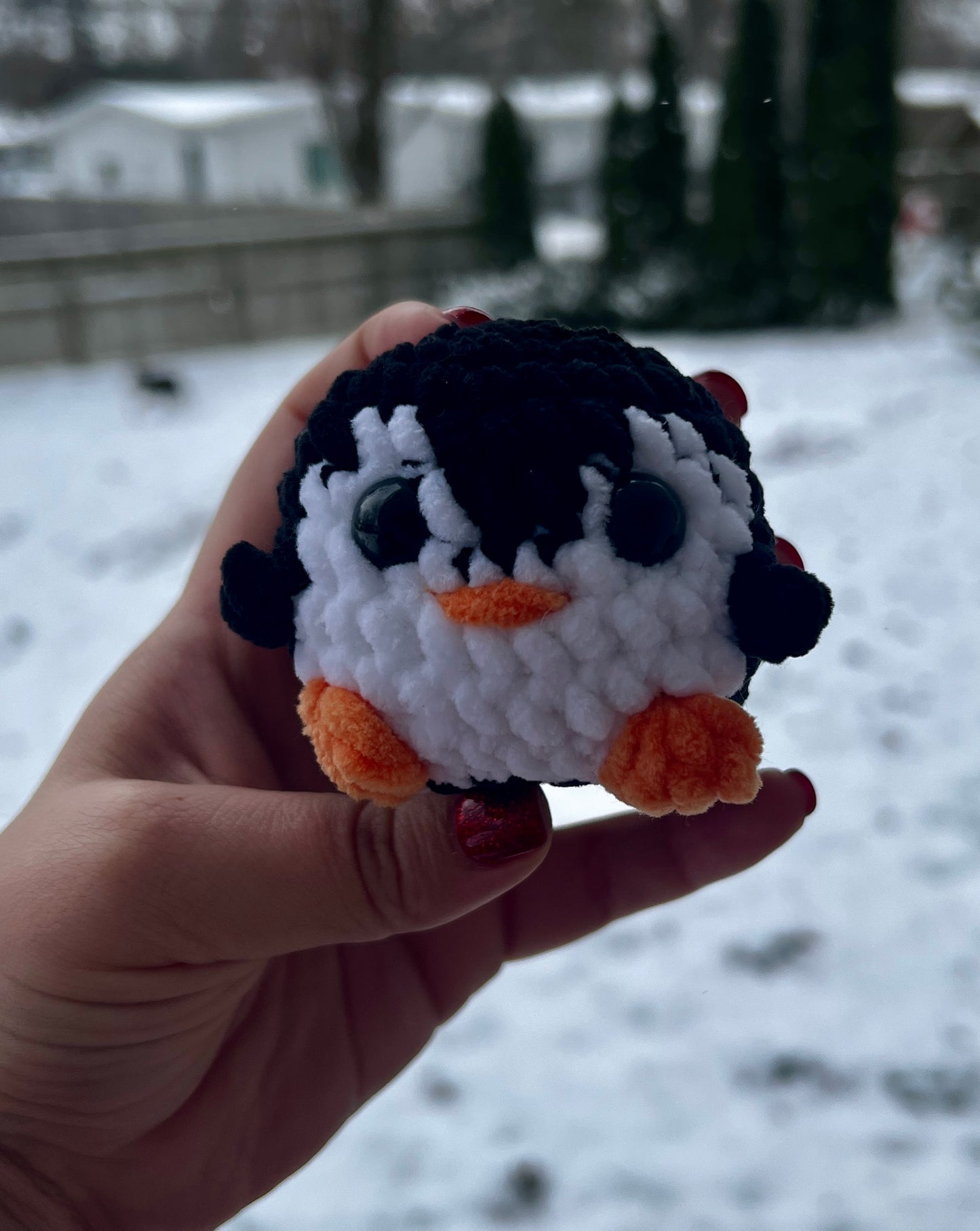 Mini Crochet Penguins