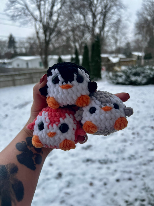 Mini Crochet Penguins
